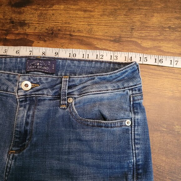 Lucky Brand Jeans Size 6 Lolita Skinny Mid Rise Medium Light Wash Stretch - Picture 6 of 11